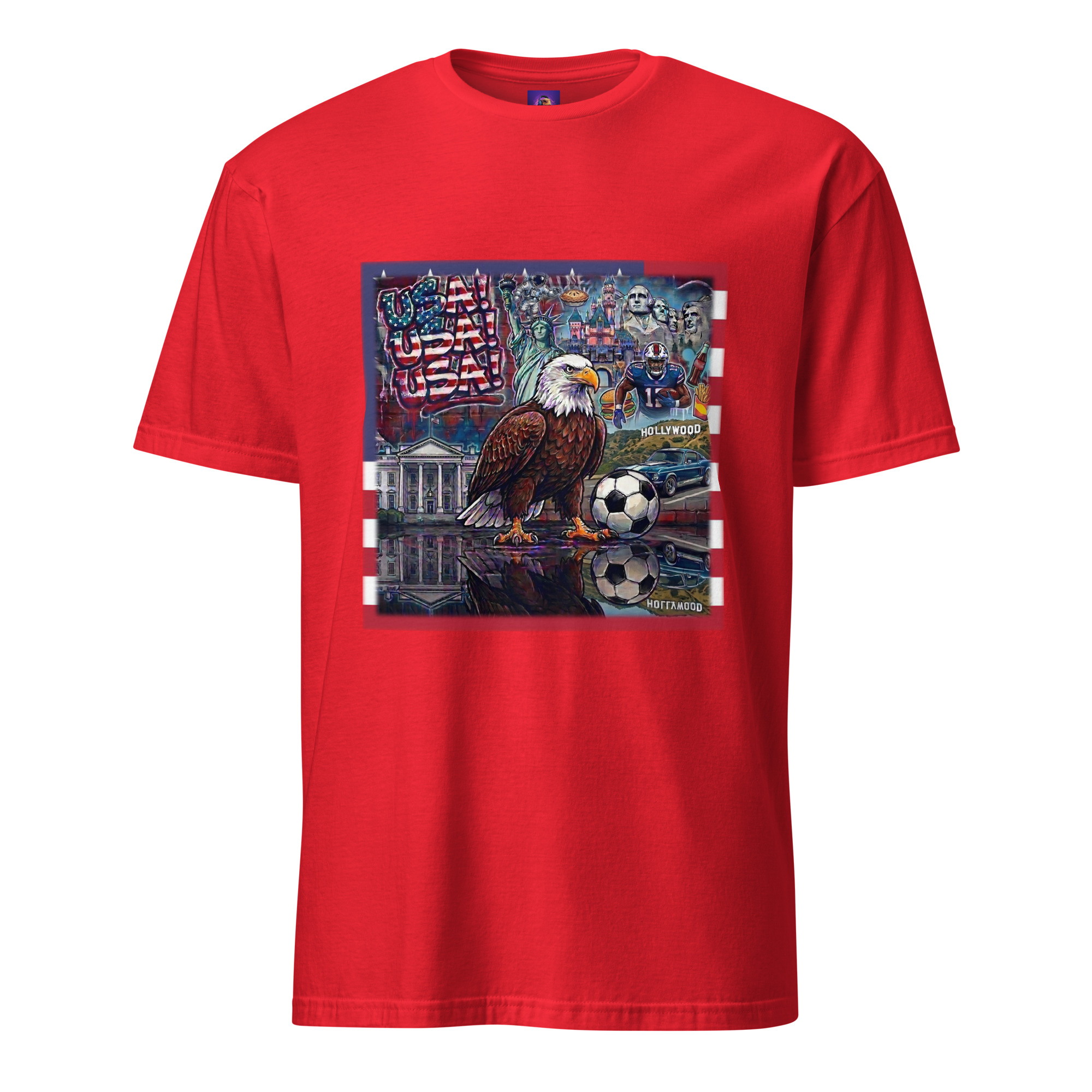 USA World Cup Supporters Fan T-Shirt - Image 2
