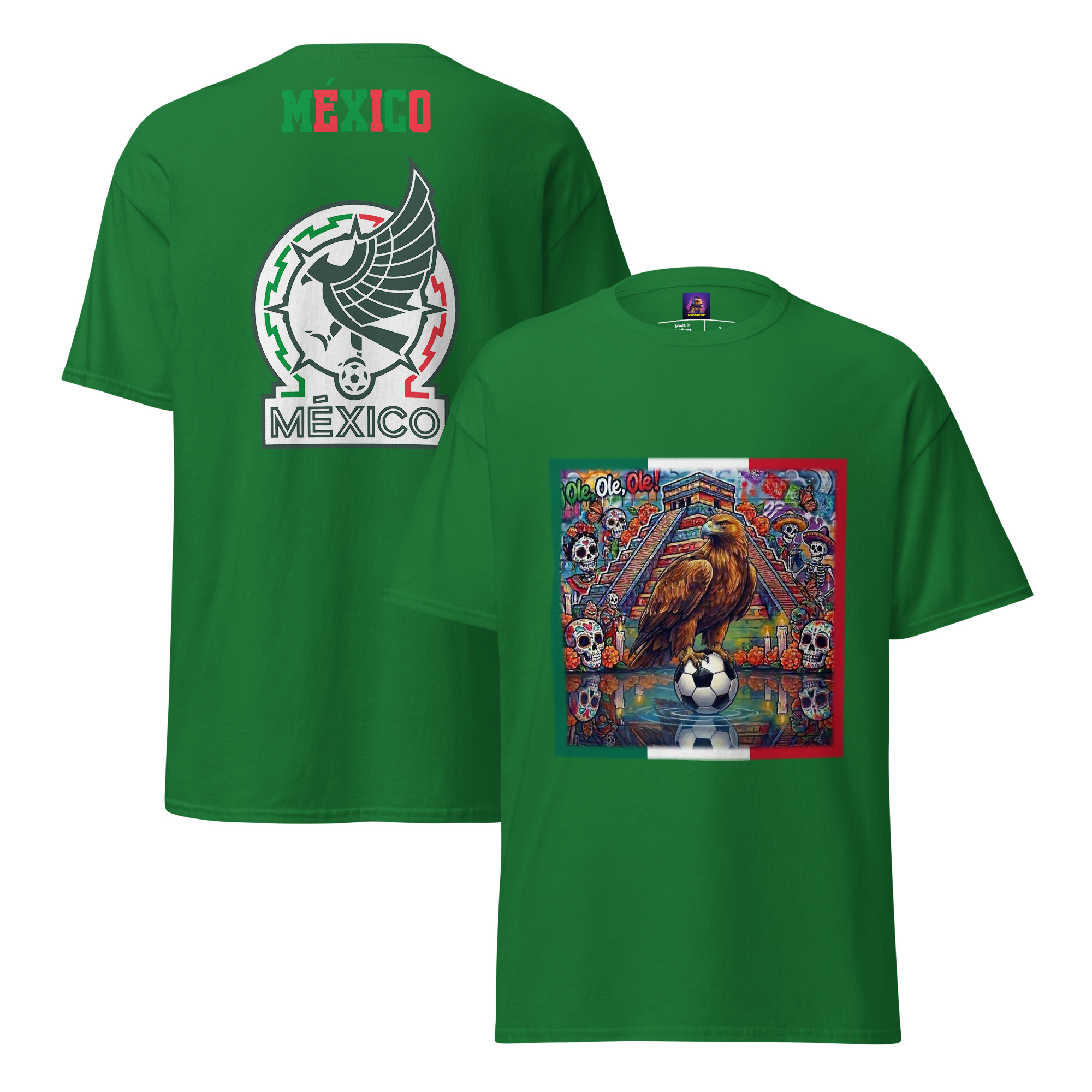 Mexico World Cup Supporters Fan T-shirt